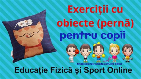 Educatie Fizica Si Sport Online Exercitii Cu Perna Youtube