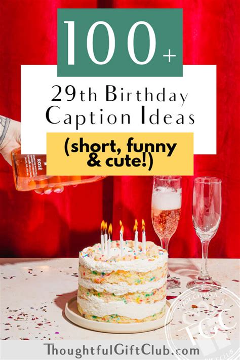 100 29th Birthday Captions For Instagram Tiktok And Beyond Funny