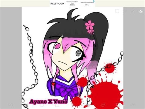 Yuno X Ayano So I Drawed Two Yanderes Rogether Ayano And Yuno Yuno From Mirai Nikki And Ayano