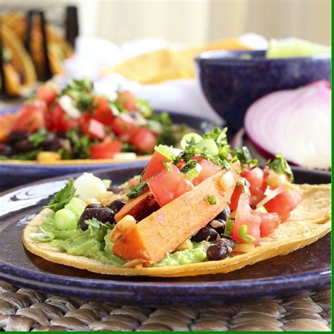 Forks Over Knives Spiced Sweet Potato Tacos