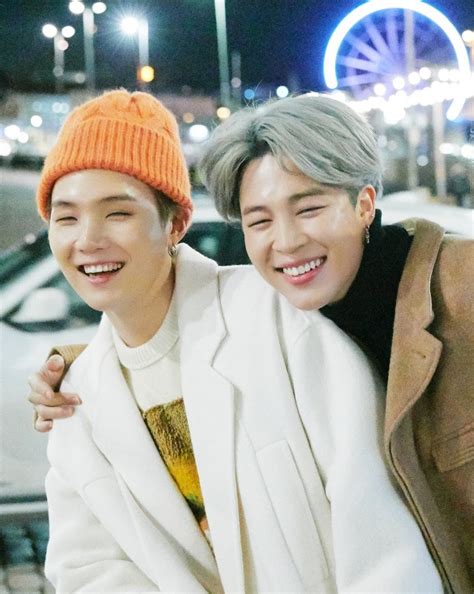 15 Of The Cutest Interactions Between Btss Suga And Jimin Youre Lucky