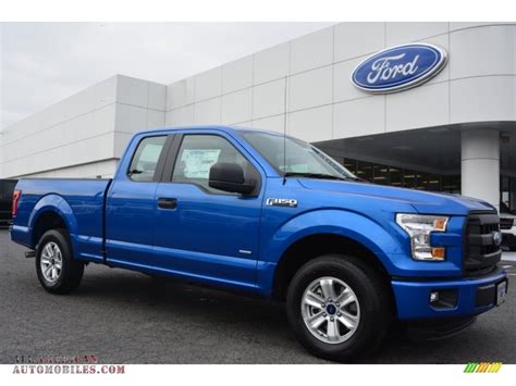 2015 Ford F150 Xlt Supercab In Blue Flame Metallic Photo 3 A84423