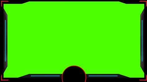 Animated Facecam Twitch Greenscreen Overlay Free To Download 3