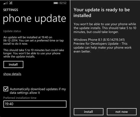 Windows Phone 81 Update 1 81014219341 Released With Mobile Data