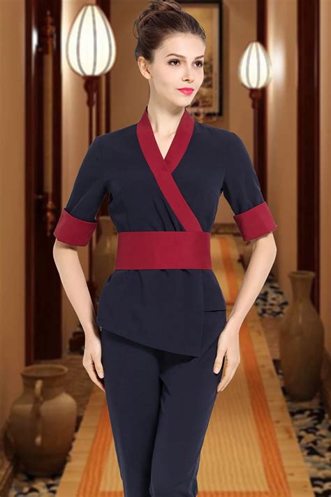 New Arrival 2019 Spa Thai Massage Uniform Beautician Clothes Scrubs Medical Uniforms Women