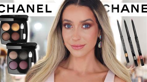 New Chanel Eyeshadow Palettes And Eyeliners Summer 2021 Review Youtube