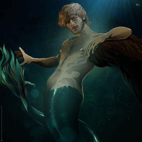 The Mesmerizing Merman Mermaids And Mermen Art Male Art