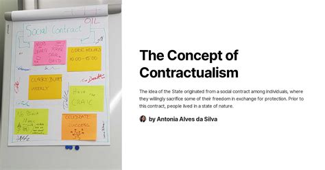 The Concept Of Contractualism