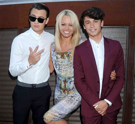 Who Are Pamela Andersons Kids Brandon Thomas And Dylan Jagger Lee