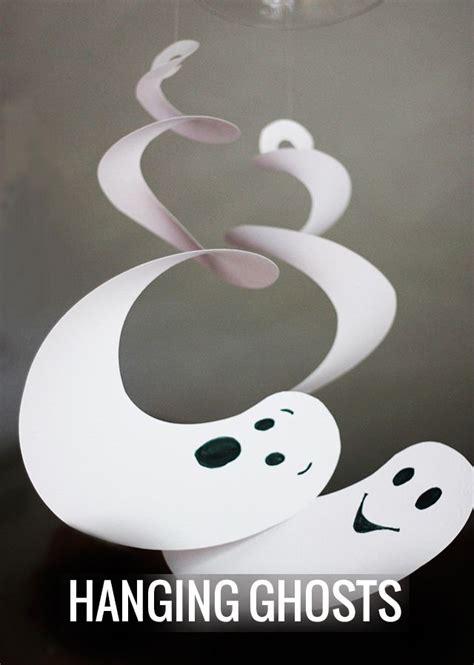 20 Hanging Ghost Halloween Decorations