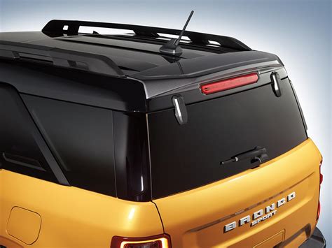 Ford Bronco Sport Accessory Spoiler Roof Shadow Black