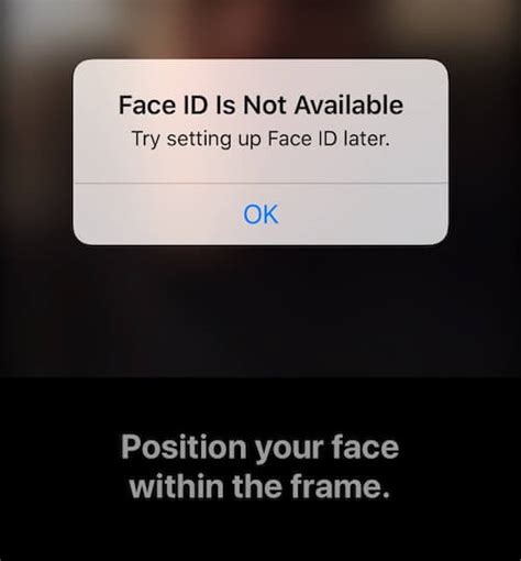 Fix Face Id Not Available Or Not Working On Iphoneipad Issue