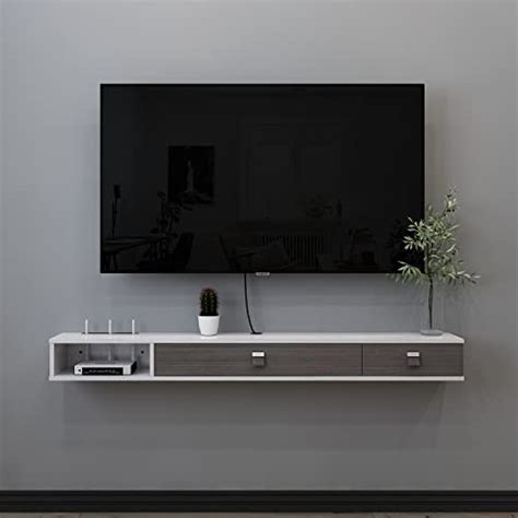 Buy Floating Tv Unitwall Mounted Floating Tv Stand Media Console Wall