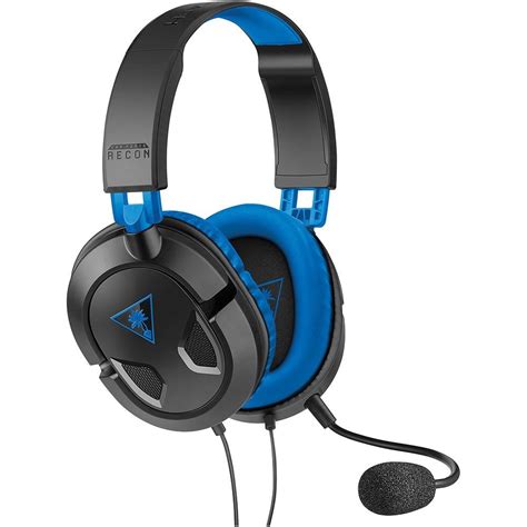 Turtle Beach Ear Force Recon 60P Amplified Stereo Gaming Headset Blue