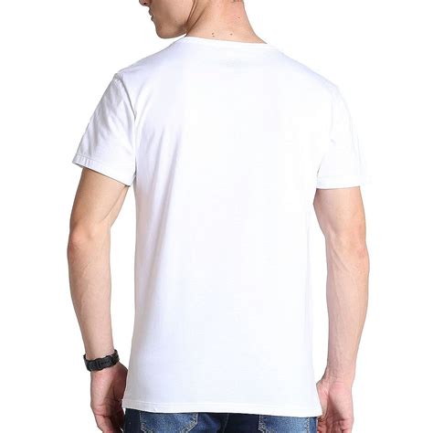 Camiseta Masculina Básica Branco Lisa 100 Algodão Vesttuario Roupas