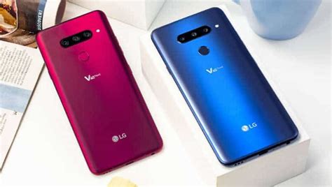 Lg V50 Thinq The First Lg Phone With 5g Support Snd 855 Five Cameras