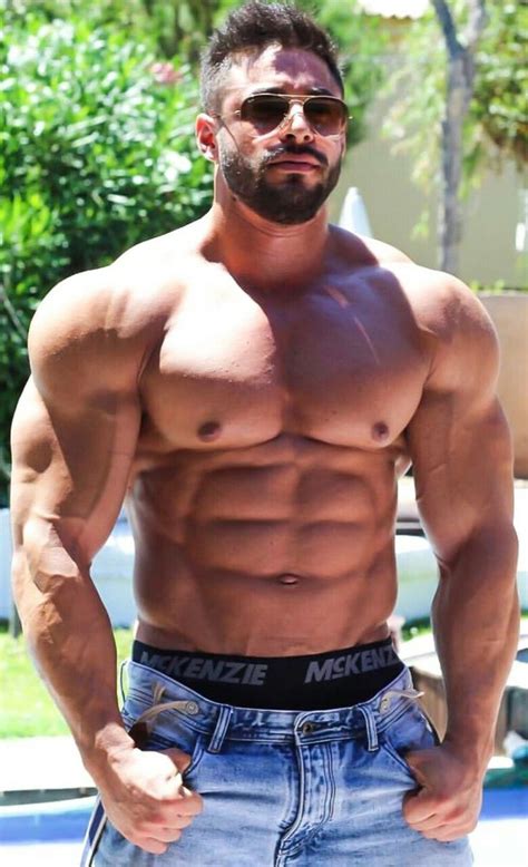 Physique Body Building Men Sexy Bearded Men Muscle Men