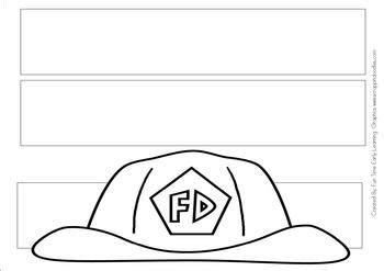 Make a simple firefighter hat out of a paper plate. Fireman Headband | Fire safety week, Fire safety lessons ...