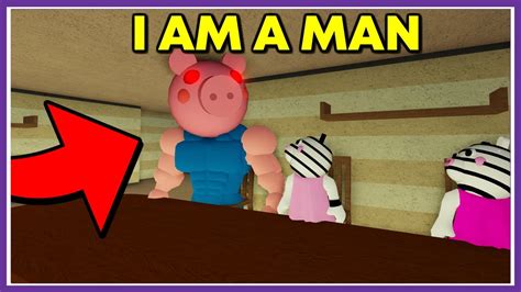 I Am A Man Piggy Meme Funny Youtube