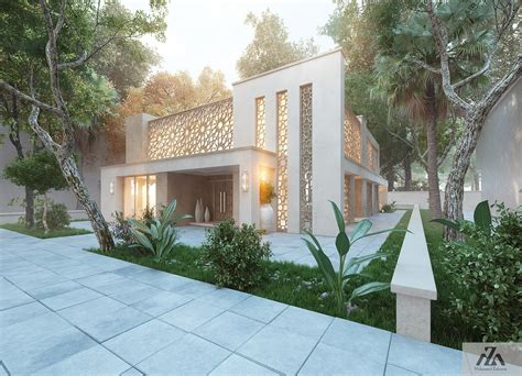 Arabic Modern House By Mohamed Zakaria Design Ideas Modern