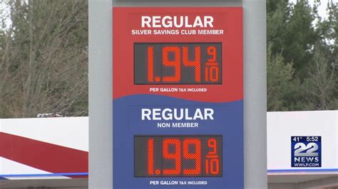 Average Per Gallon Gas Price In Massachusetts Drops 11 Cents Youtube