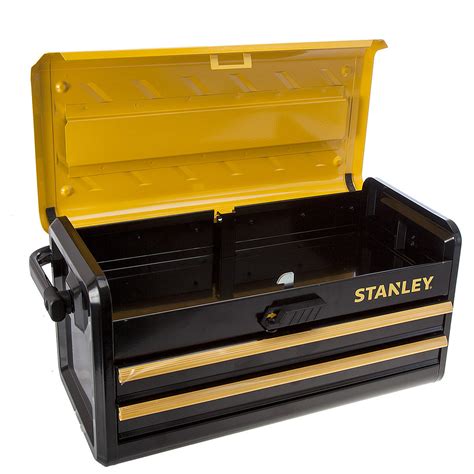 Toolstop Stanley 1 75 510 Metal 2 Drawer Toolbox