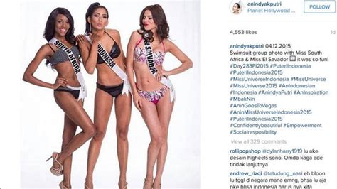 Putri Indonesia Pamer Foto Bikini Seksi Di Ajang Miss Universe Kaskus