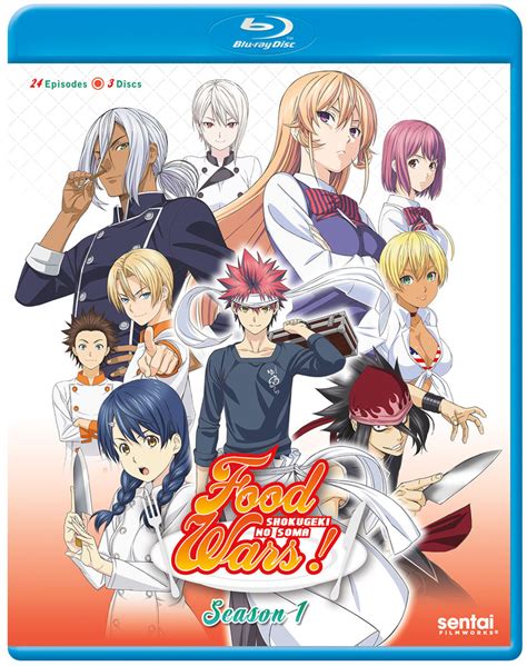 Background music could use a little work though, not sure what the shrieking noise when people are cooking is suppose to accomplish. Food Wars (Food Wars / Shokugeki no Soma) BluRay Season ...