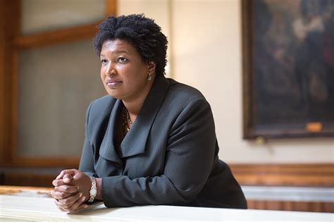 Georgia's political heroine … and romance author. Stacey Abrams, Georgia