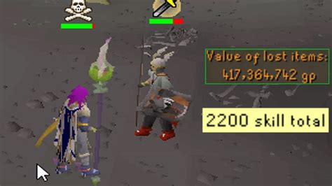 2200 Total Worlds Pking With 400m Gear High Risk Osrs Youtube