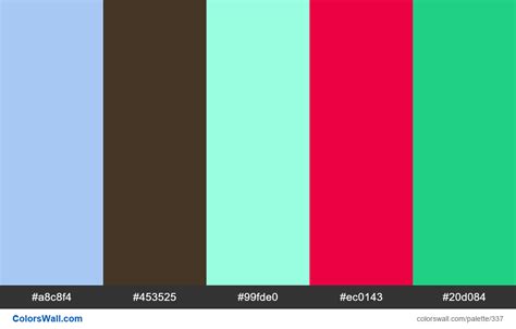 Generated Color Palette 11 Colorswall