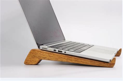 Laptop Stand Wood Laptop Stand Computer Wood Stand Portable Etsy