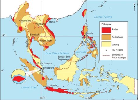 Peta Lakar Malaysia Geografi Tingkatan Geografi Tingkatan Taburan