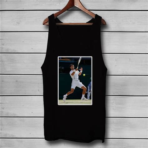 Novak Djokovic Tennis Custom Tank Top T Shirt Men And Woman