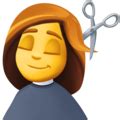 Light brown haircut emoji u 1f487 u 1f3fc. 💇 Haircut Emoji