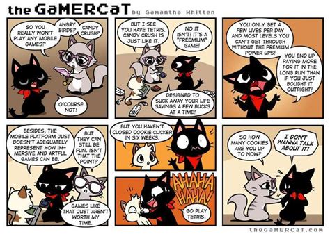 The Gamercat Half Baked Tapastic Comics Image 1 Gamer Cat Fun