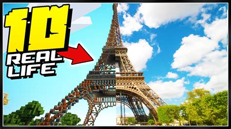 10 Insane Minecraft Real Life Creations Youtube