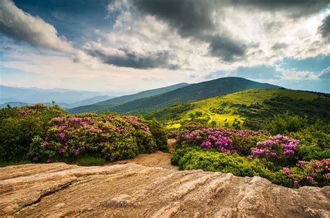 North Carolina Blue Ridge Mountains Landscape Appalachian Trail