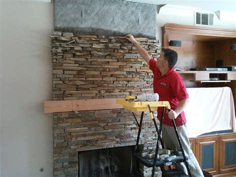 How To Install Stacked Stone Tile On Drywall Stone Siding Panels Faux