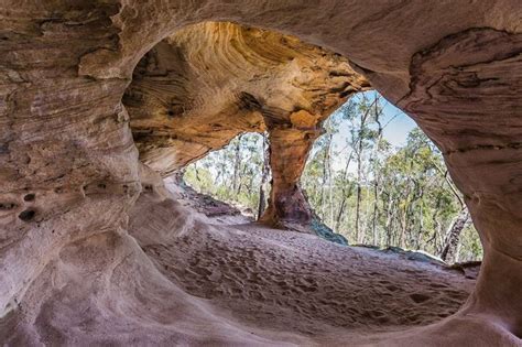 A Recent Pic Of One Of The Sandstone Caves In The Pilliga Forest Taken
