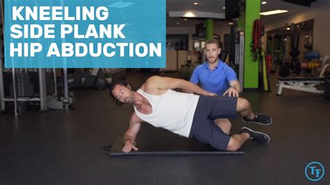 How To Do A Kneeling Side Plank Hip Abduction Youtube