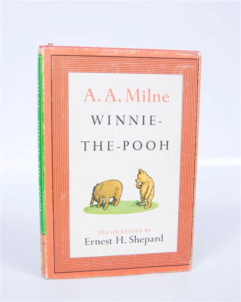 Vintage 1961 Winnie the Pooh Hardcover Book A A Milne