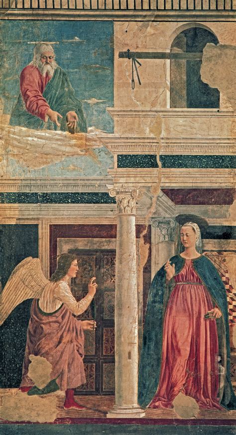 Annunciation Piero Della Francesca Encyclopedia Of