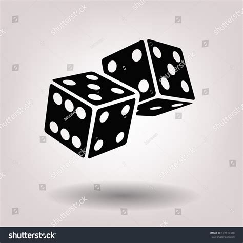 Dice Cubes Stock Vector Royalty Free 172619318 Shutterstock