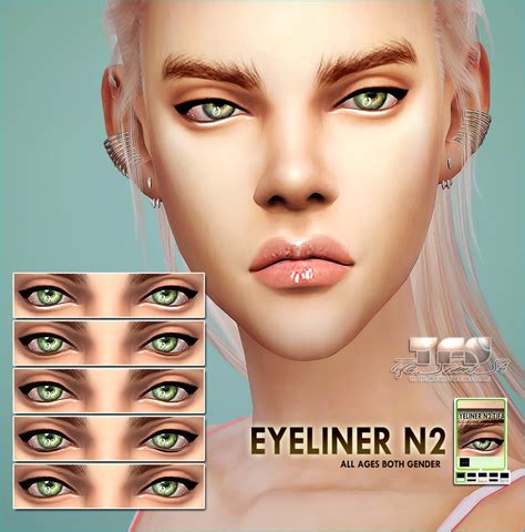 My Sims 4 Blog Eyeliner By Tifa