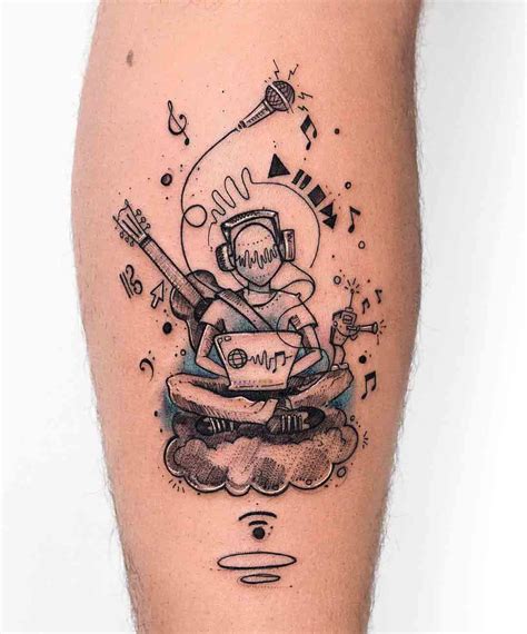 Music Lover Tattoo Best Tattoo Ideas Gallery Tatuaje Musica