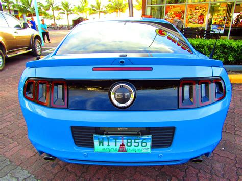 Mustang Gt Rear View Irvine Kinea Flickr