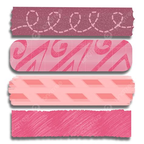 Pink Washi Tape Png Transparent Organic Washi Tape Pink Washi Tape