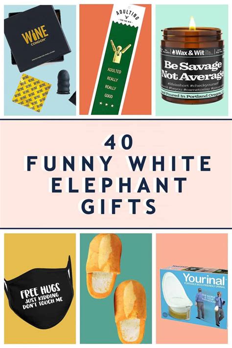White Funny Elephant Gift Ideas That Are Sure To Make Them Laugh