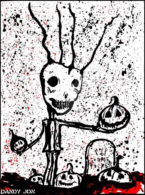 Inktober Day 23 A Deathrock Halloween By Dandy Jon On Deviantart